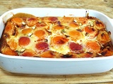 Clafoutis aux abricots et au lait concentré sucré
