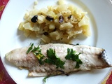 Filets de mulet et risotto de fenouil