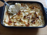 Gratin de navets au parmesan