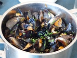 Moules à la salicorne et à la ciboulette