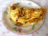 Omelette aux girolles
