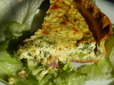 Quiche brocolis jambon fumé