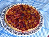 Tarte feuilletée aux prunes d’Ente