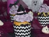 Cupcakes Myrtilles ♦ Halloween ♦