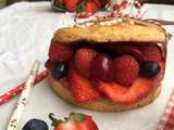 “Pan Bagnat” Aux Fruits Rouges