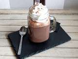 Chocolat chaud gourmand à la menthe (façon After Eight) / Yummy mint hot chocolate (After Eight style)