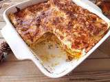 Lasagnes butternut rôtie, saumon et ricotta / Roasted buttersquash, salmon and ricotta lasagnas