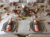 Table automnale de Thanksgiving / Thanksgiving table