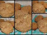 Cookies pralines/chocolat blanc – Vegan
