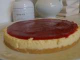 Cheesecake au coulis de framboise (Recette Thermomix)