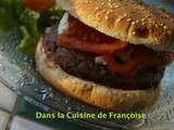 Hamburger Maison Boeuf et Fromage de Chèvre