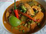 Poulet Curry Thaï et Noix de Coco