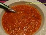Soupe Tomates presque à l'Italienne
