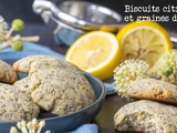 Biscuits au citron et aux graines de pavot