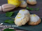Biscuits moelleux au citron, à l'amande et farine de coco