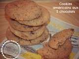 Cookies américains aux 2 chocolats (+ version Thermomix)