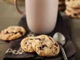 Cookies banane, amandes et pépites de chocolat