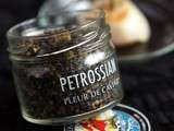 {idées apéritives} Fleur de caviar et tarama Petrossian