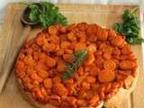 Tarte tatin aux carottes – #vegan