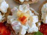 Toasts pomme et fromage