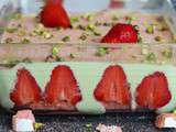 Tiramisu fraise et pistache