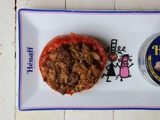 Tomates farcies au pâté Hénaff