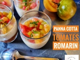 Panna cotta tomates et romarin (au Companion ou non)