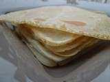 Crêpes lègères