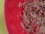 Rémoulade de radis rose