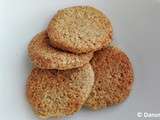 Petits biscuits sans gluten comme des biscuits petit déjeuner