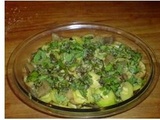 Courgettes et aubergines à la menthe