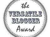  The versatile blogger Award  pour De délices en Saveurs