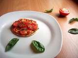 Tarte Fine Tomate, Basilic & Moutarde à l'Ancienne