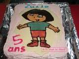 Gâteau d'aniversaire Dora: wedding cake et window color