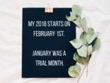 2018 commence le 1er février