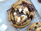 Cookies s’mores aux pépites de chocolat