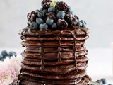 Pancakes au chocolat