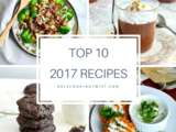 Top 10 recettes de 2017