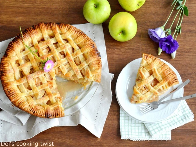 Recettes D American Apple Pie De Del S Cooking Twist