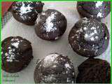 Muffins au chocolat moelleux (délicieux),  sans beurre  et votez pour mon blog
