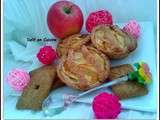 Tartelettes aux Pommes-Crème Vanillée sur pâte brisé spéculoos