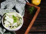 Salade de vermicelles & courgette (recette ww)