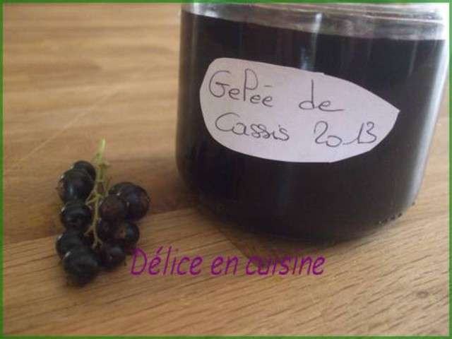 Recettes d'Agar Agar et Cassis
