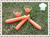 Soupe glacée carottes ananas cumin