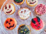 Cupcakes d'Halloween à la pâte à tartiner