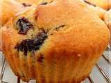 Muffins Amandes & Cerises