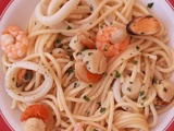 Spaghettis aux fruits de mer