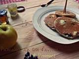 Pancakes au son d'avoine & Pommes - Concours  Un réveil en douceur 
