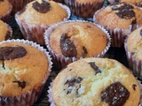 Muffins aux pépites de chocolat