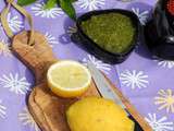 Pesto de menthe et citron